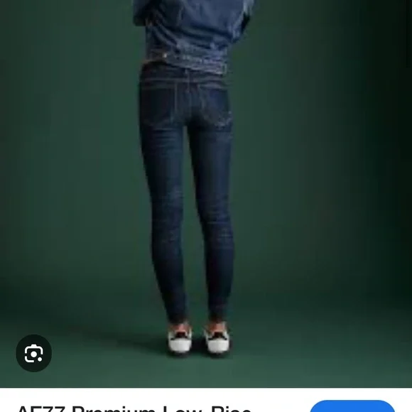 AE77 Premium Low-Rise Jeggings NWT - Size 14 - Picture 5 of 9